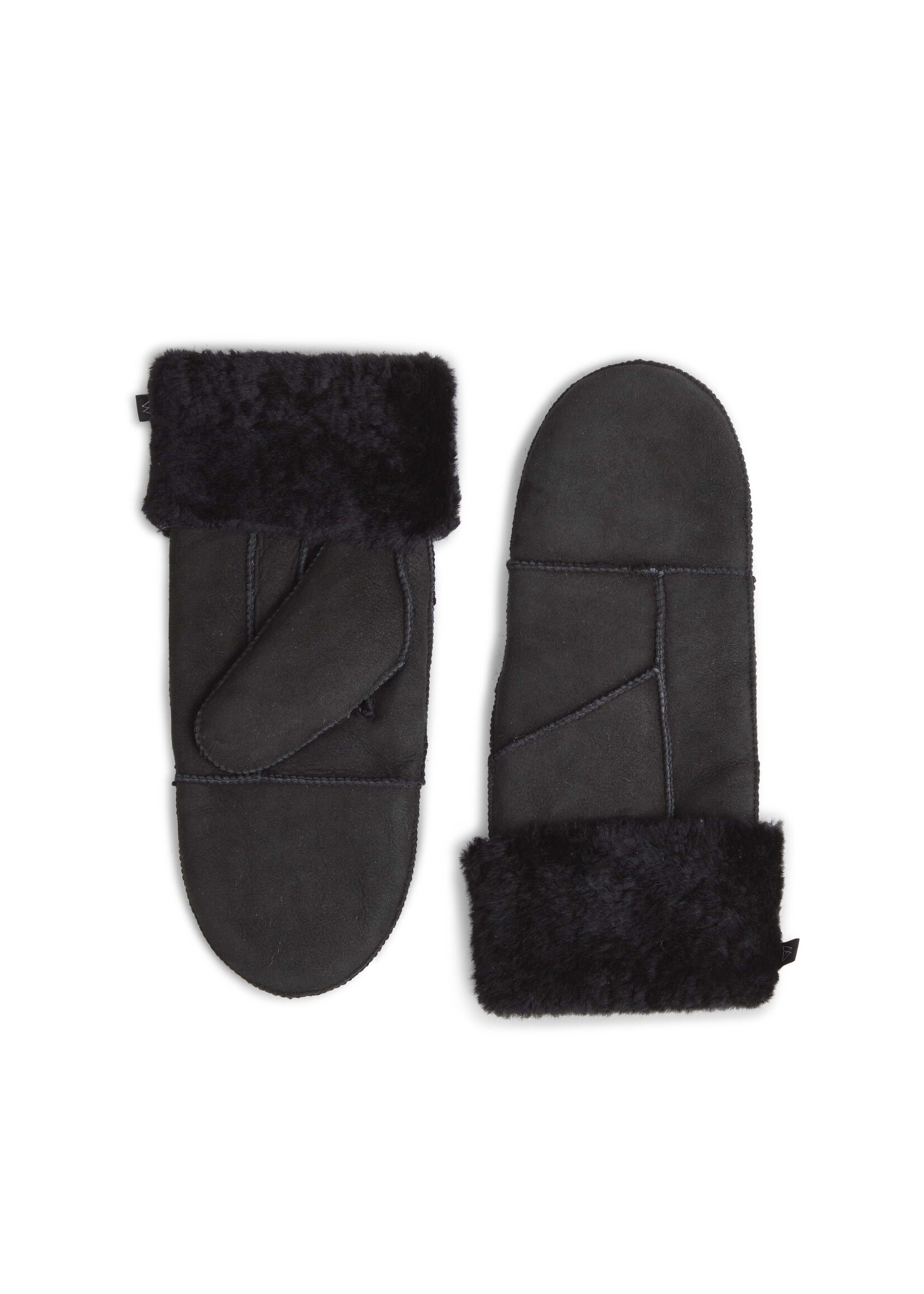 Markberg Bella Sheepskin Mitten - Black