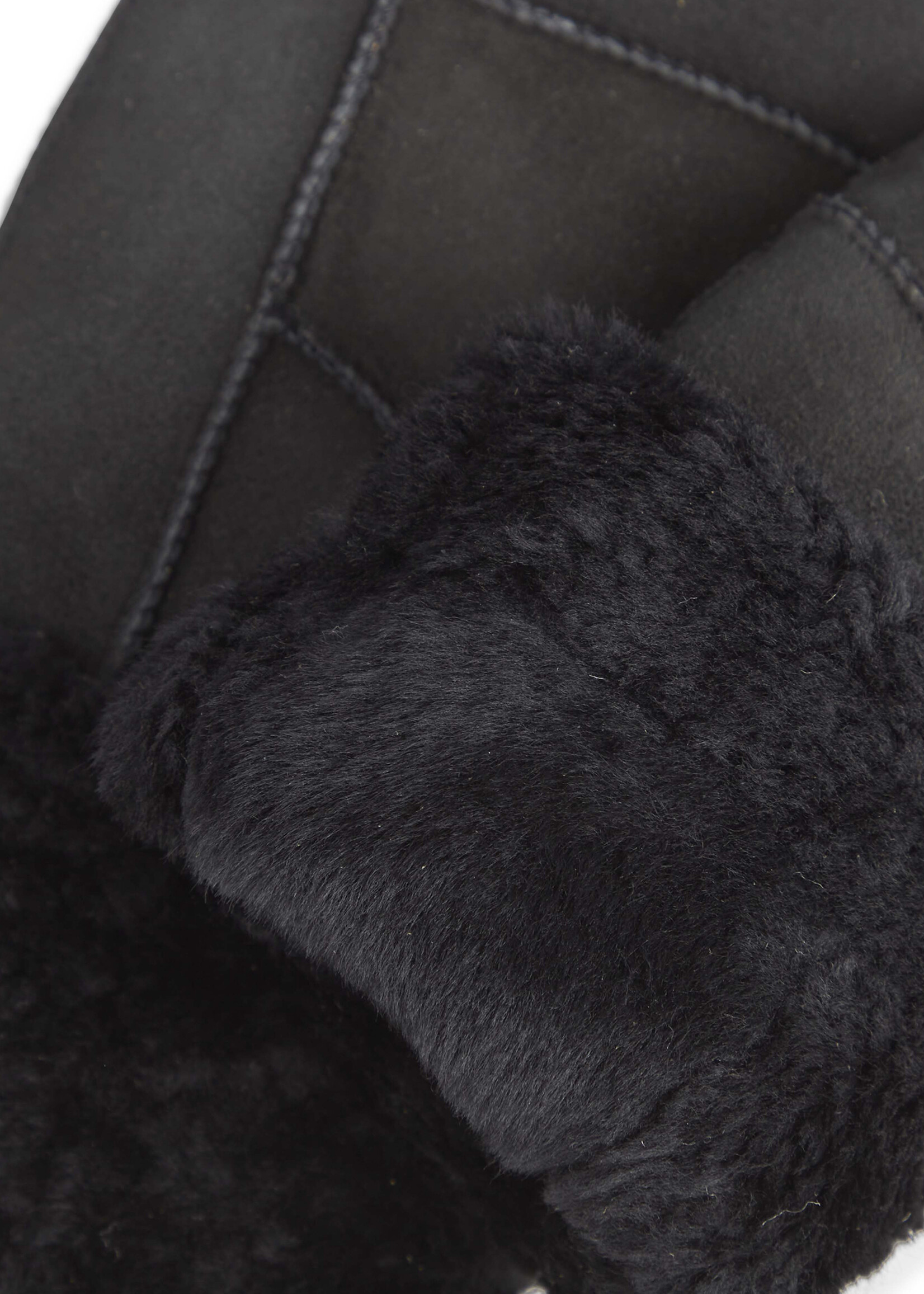Markberg Bella Sheepskin Mitten - Black