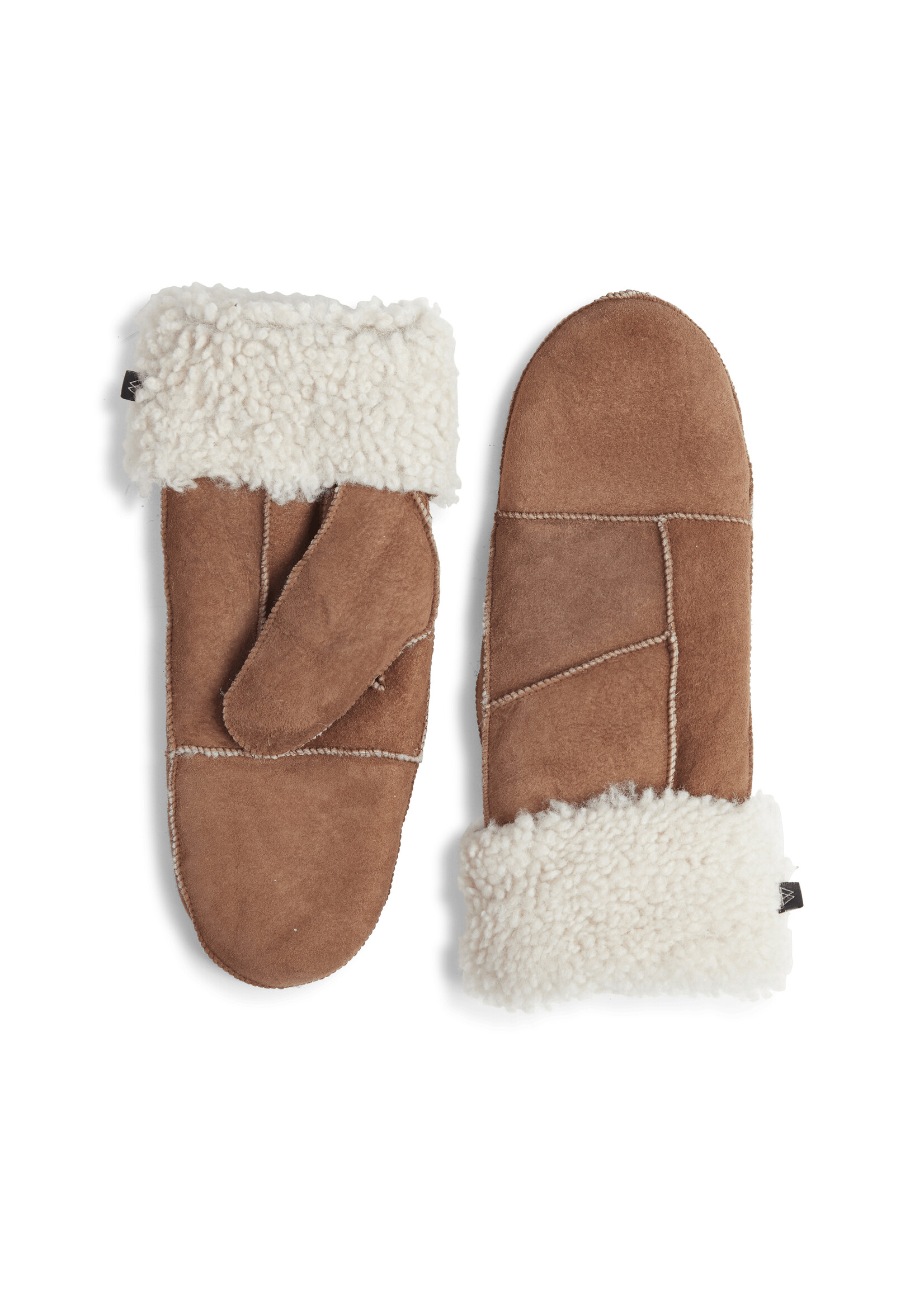 Markberg Bella Sheepskin Mitten - Hazel Brown