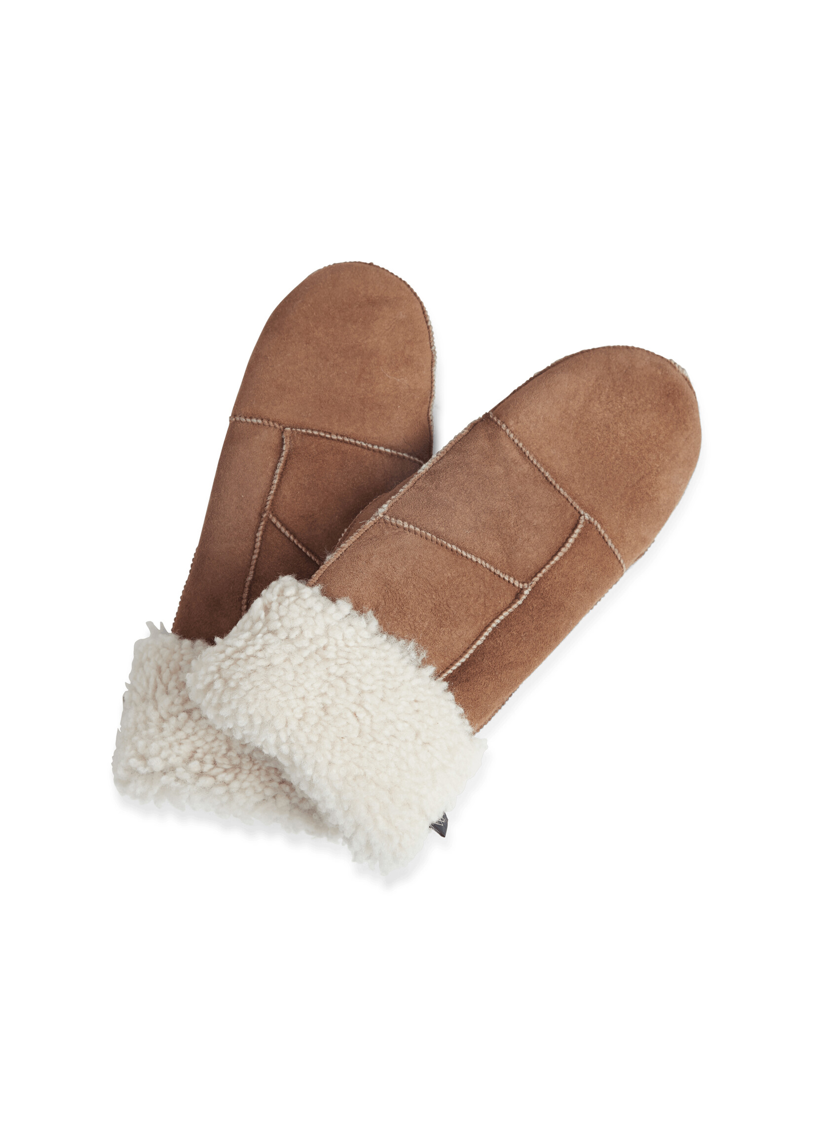 Markberg Bella Sheepskin Mitten - Hazel Brown