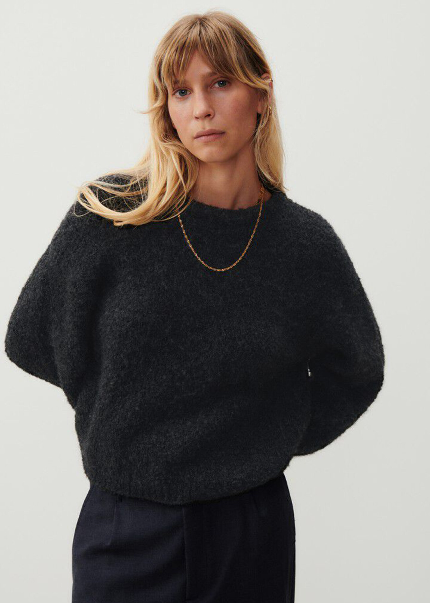 American Vintage Zolly Jumper - Charcoal Melange