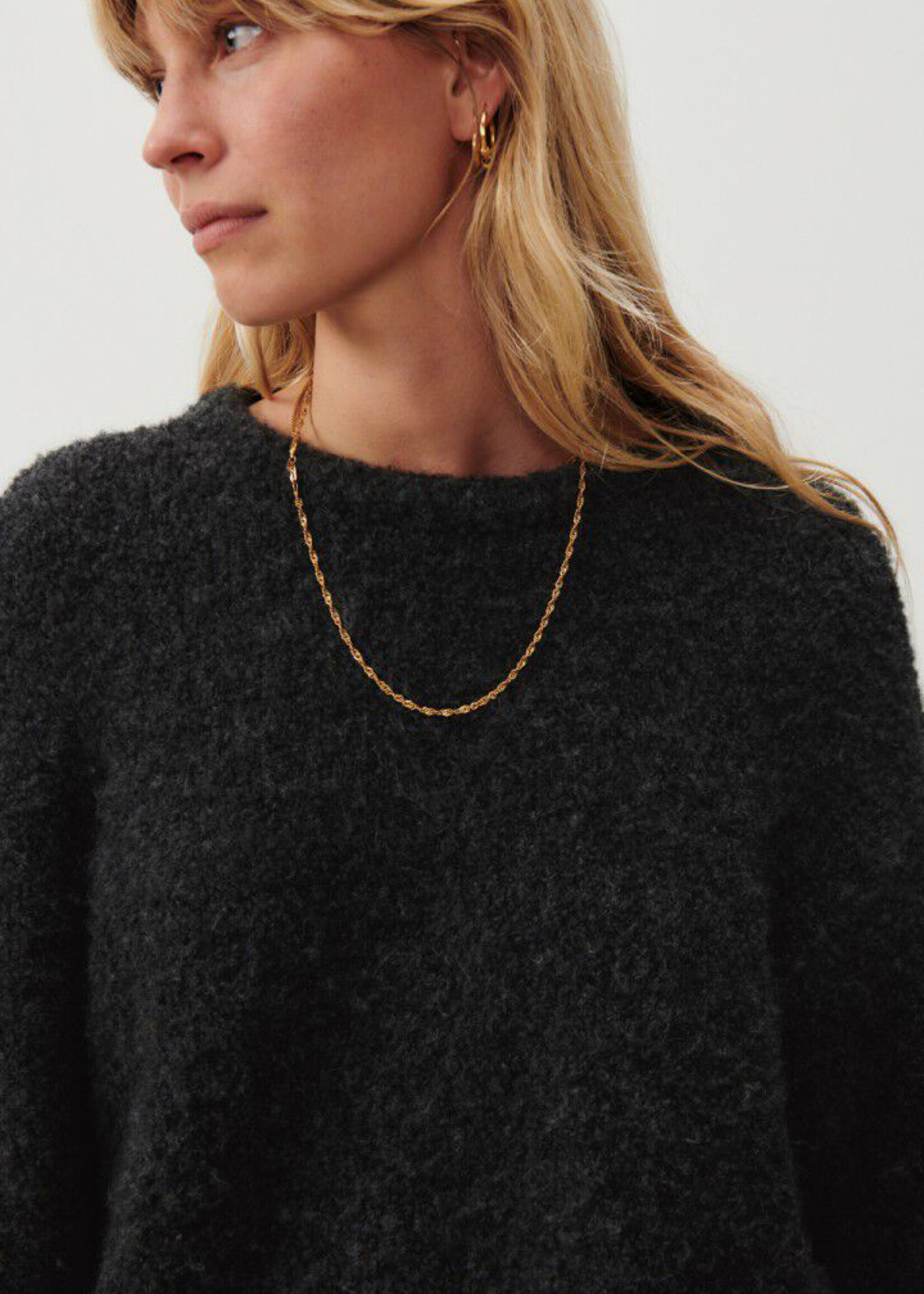 American Vintage Zolly Jumper - Charcoal Melange