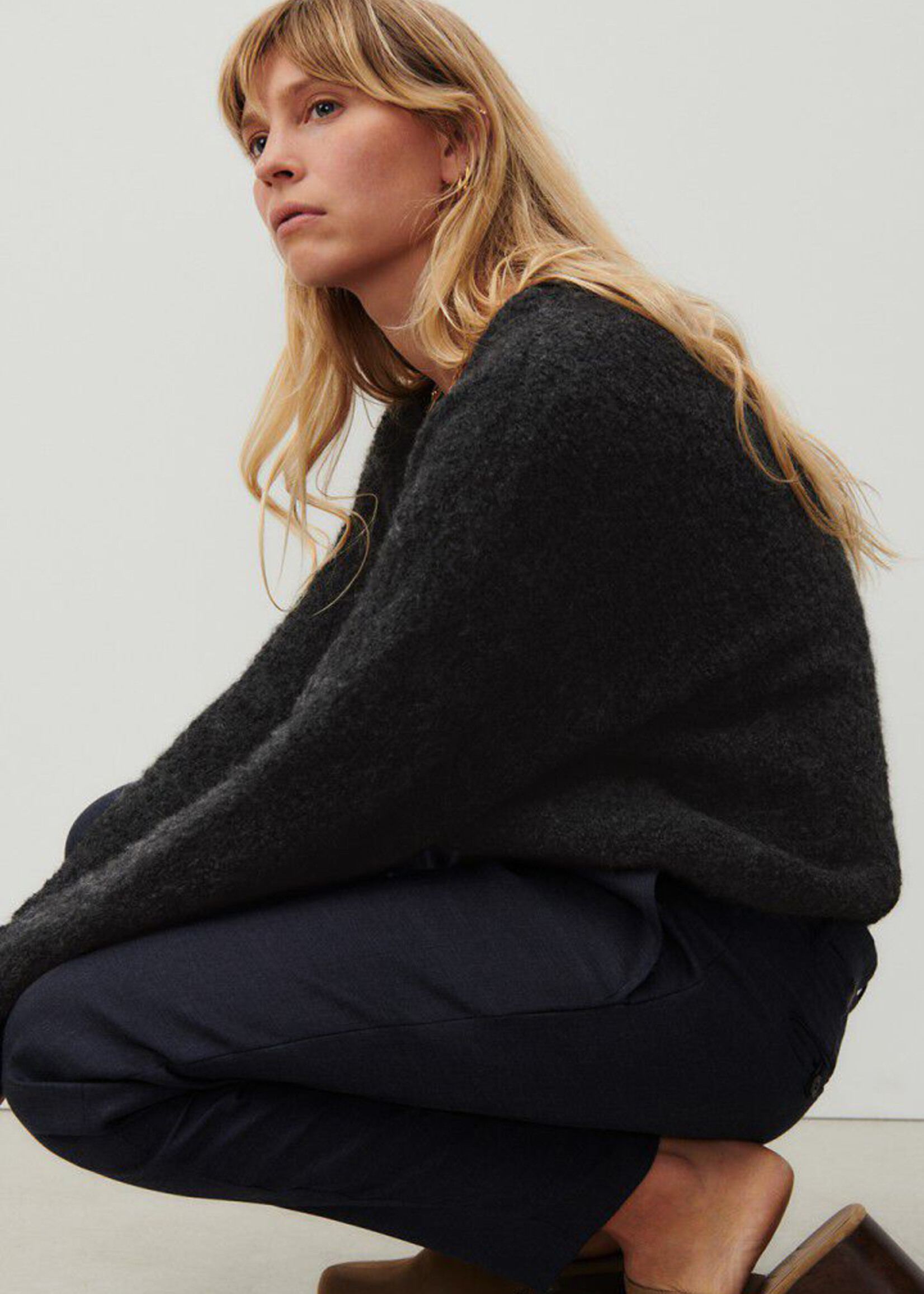 American Vintage Zolly Jumper - Charcoal Melange