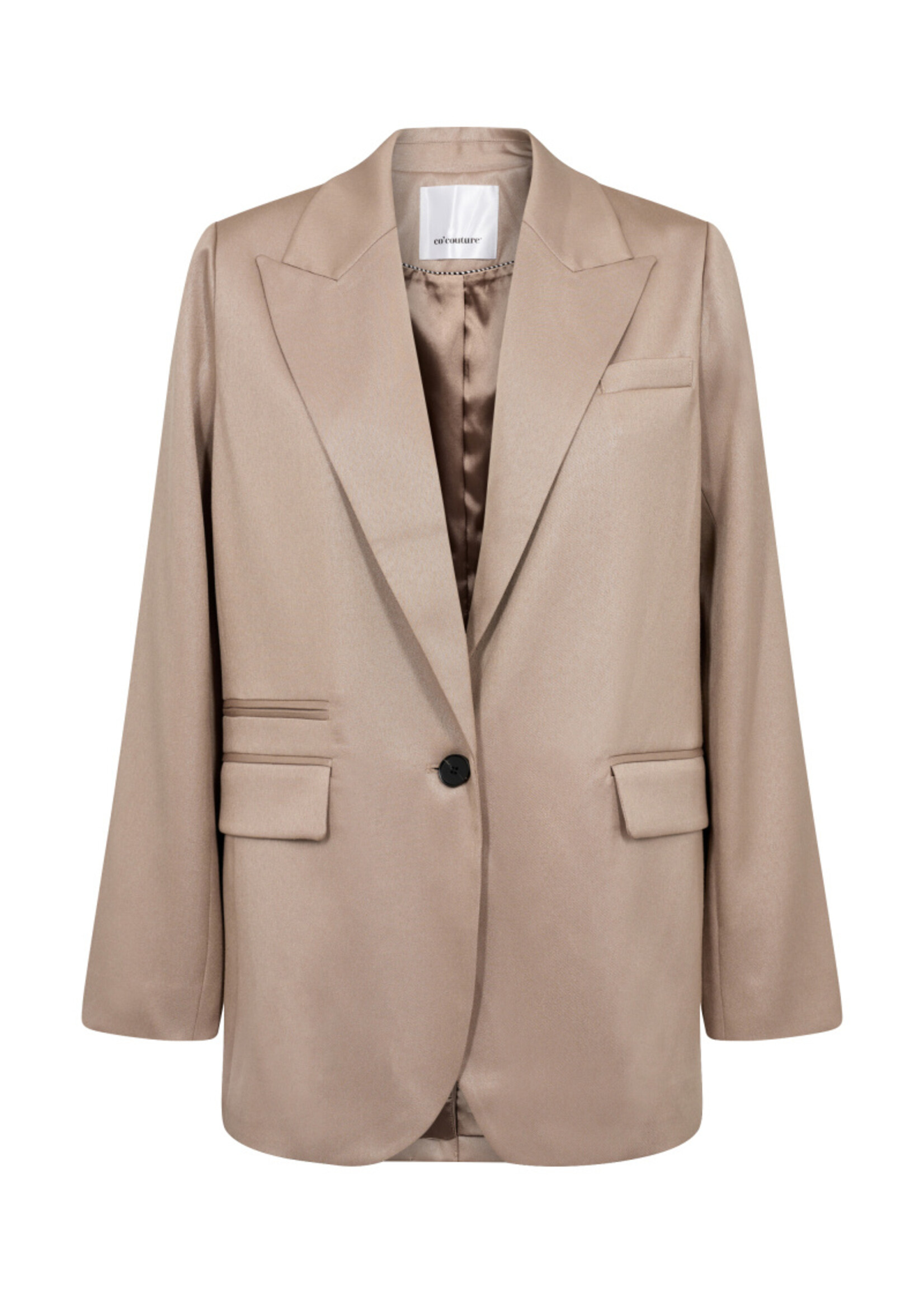 Co'Couture Venus Single Blazer - Beige
