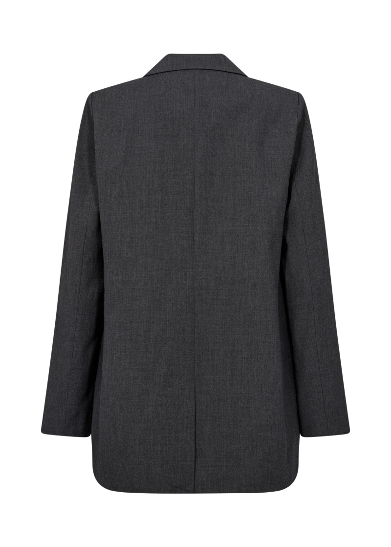 Co'Couture Vida Single Oversize Blazer - Anthracite