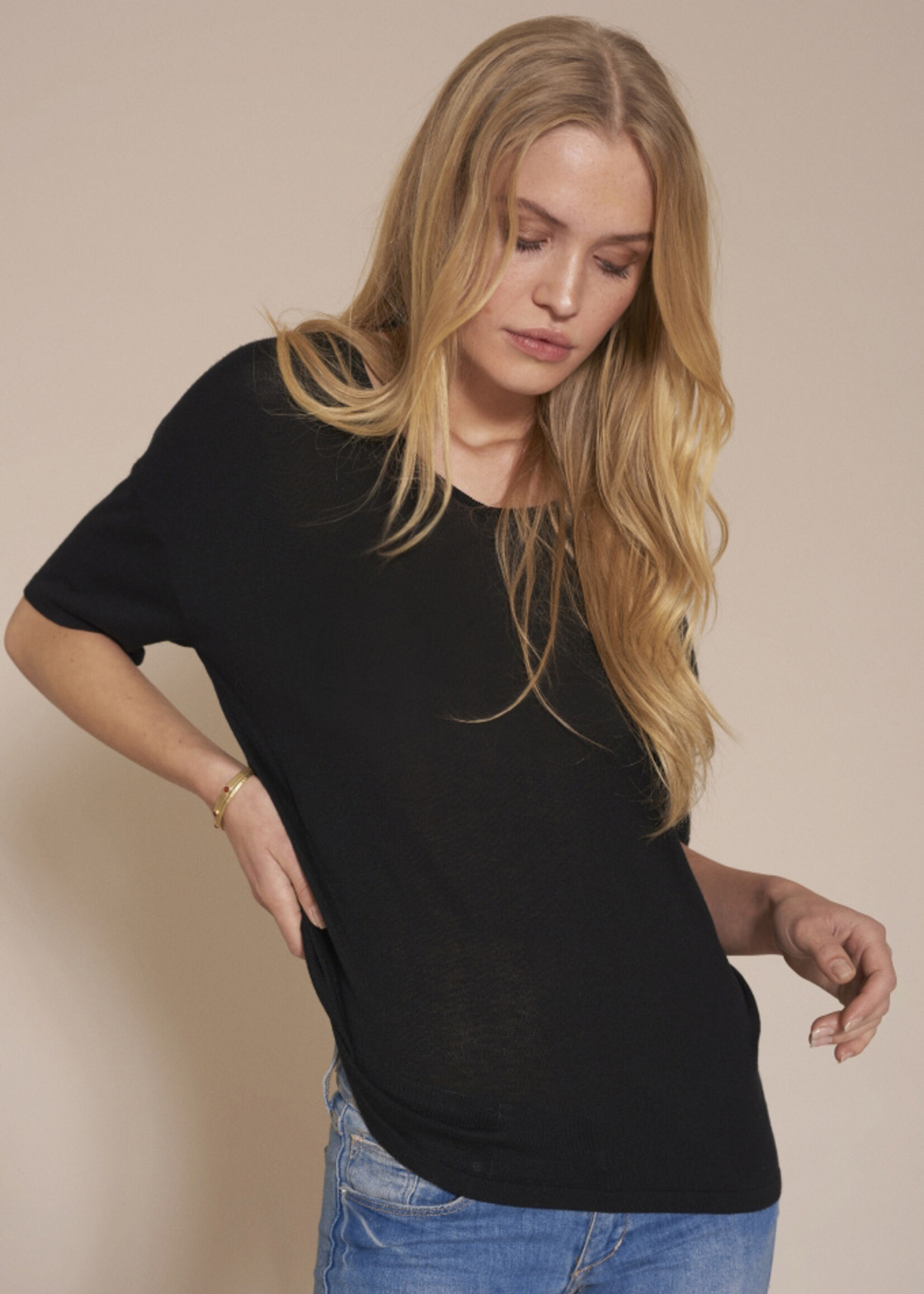 Sibin/Linnebjerg Cora Top - Black