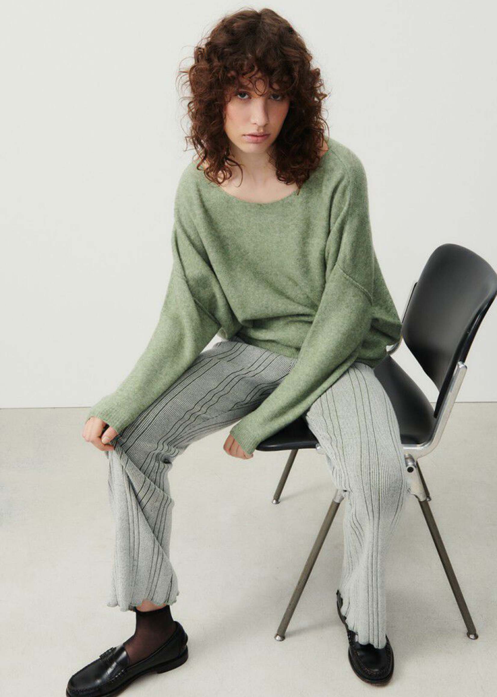 American Vintage Damsville Pullover - Caper Melange
