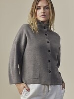 Sibin/Linnebjerg Spring Cardigan - Sweat Grey