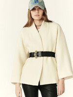 Ba&sh Hini Cape Jacket - Ecru