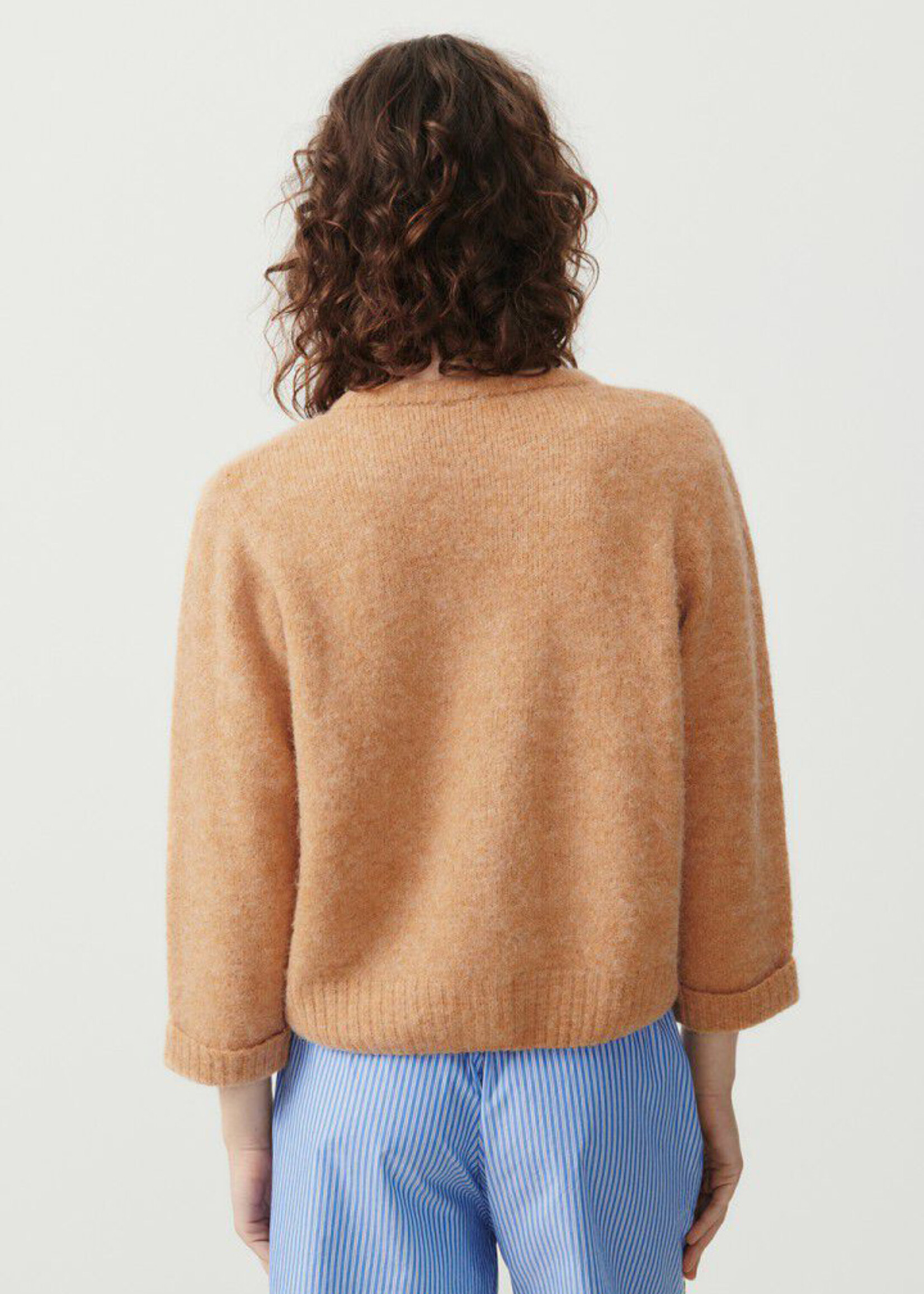 American Vintage East Cardigan - Macadamia Melange