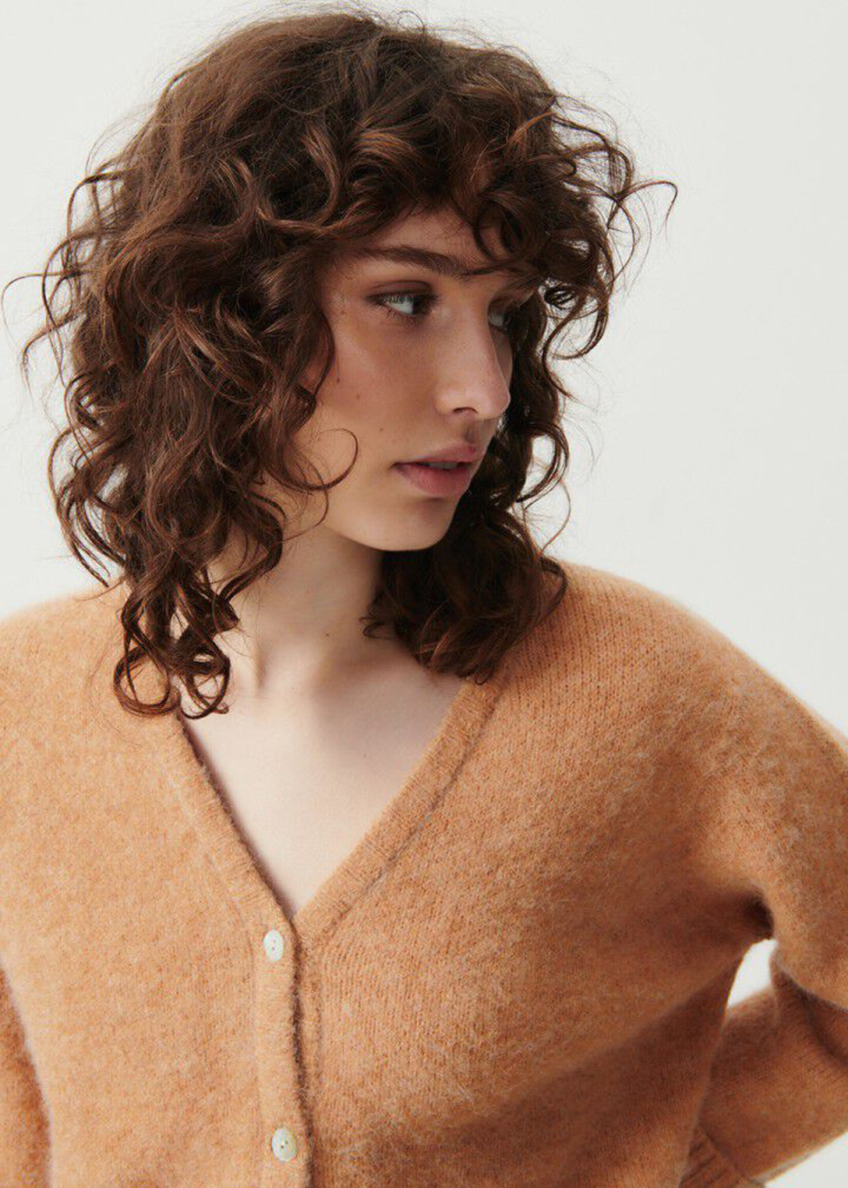 American Vintage East Cardigan - Macadamia Melange