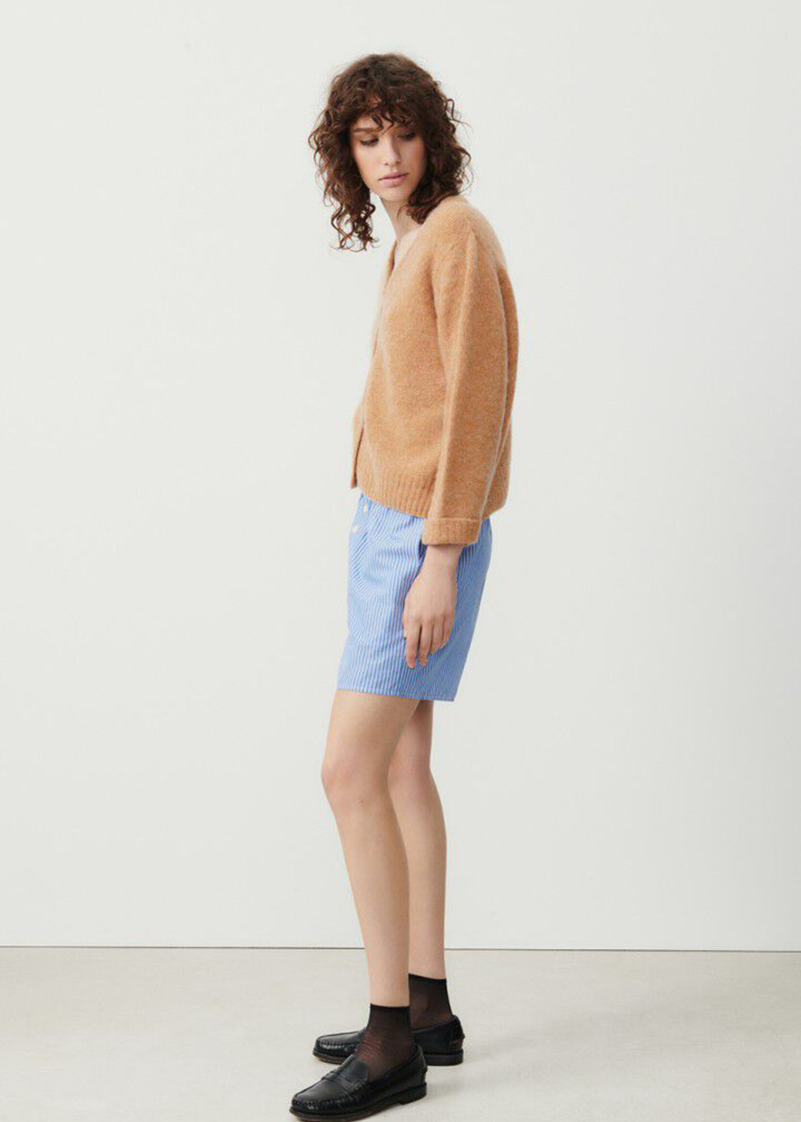 American Vintage East Cardigan - Macadamia Melange