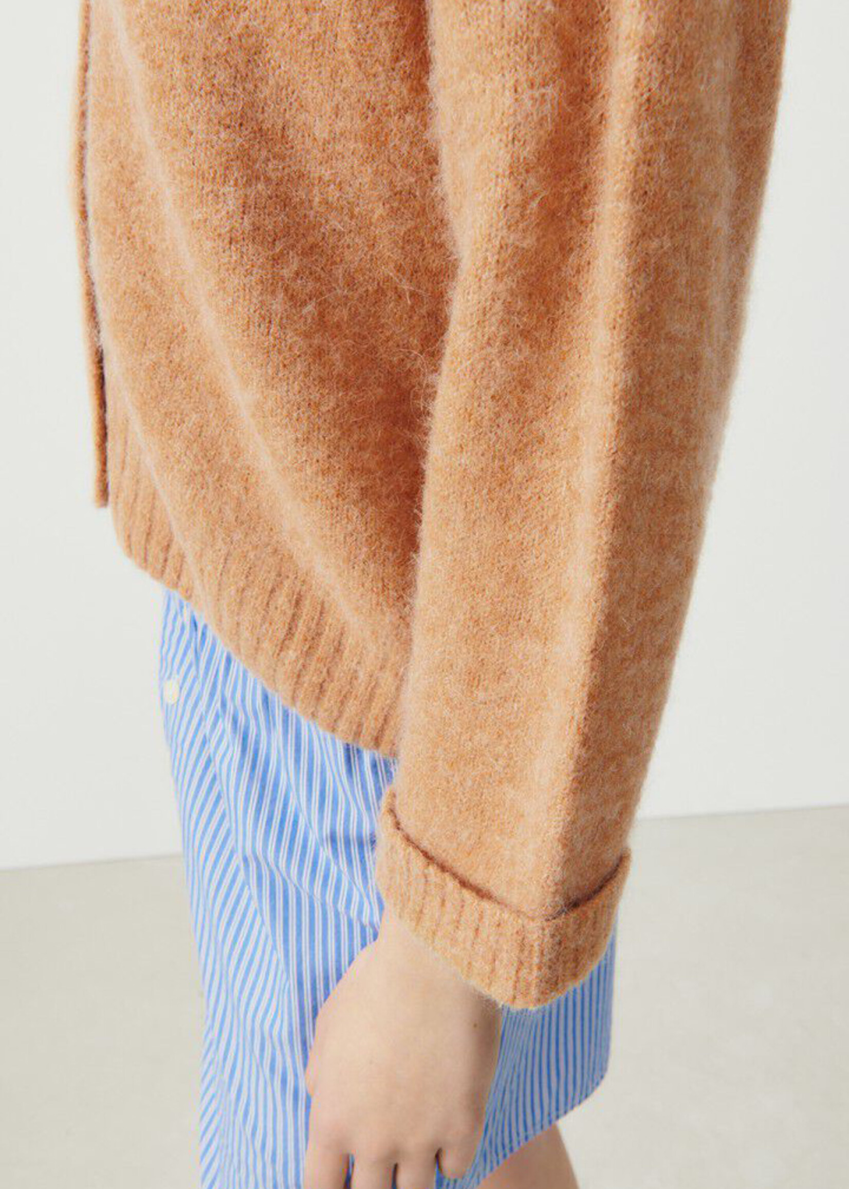 American Vintage East Cardigan - Macadamia Melange