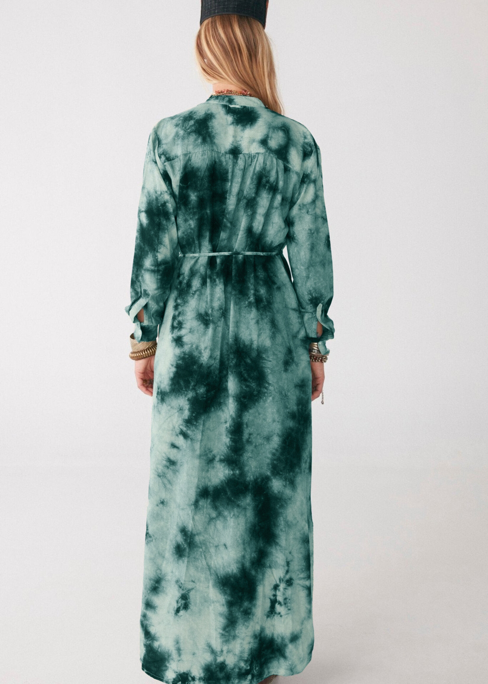 Maison Hotel Milkyway Jade Dress - Verdoso
