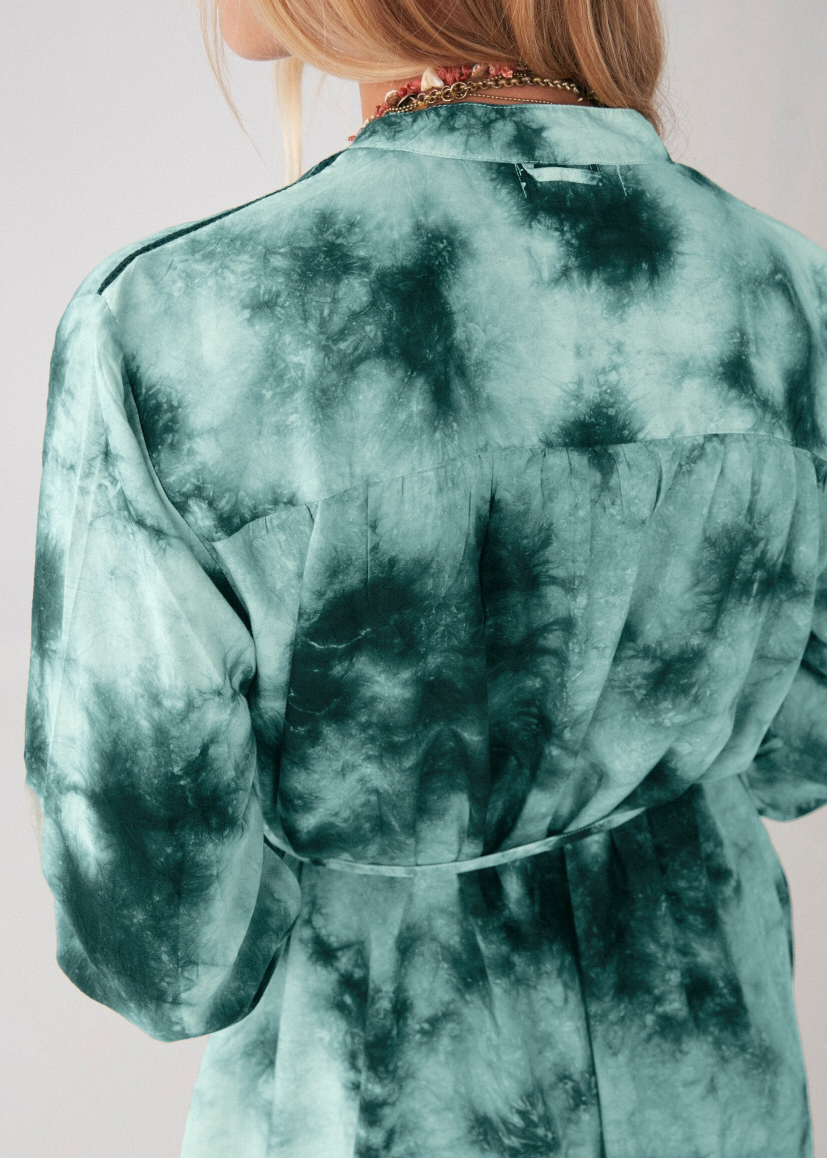 Maison Hotel Milkyway Jade Dress - Verdoso