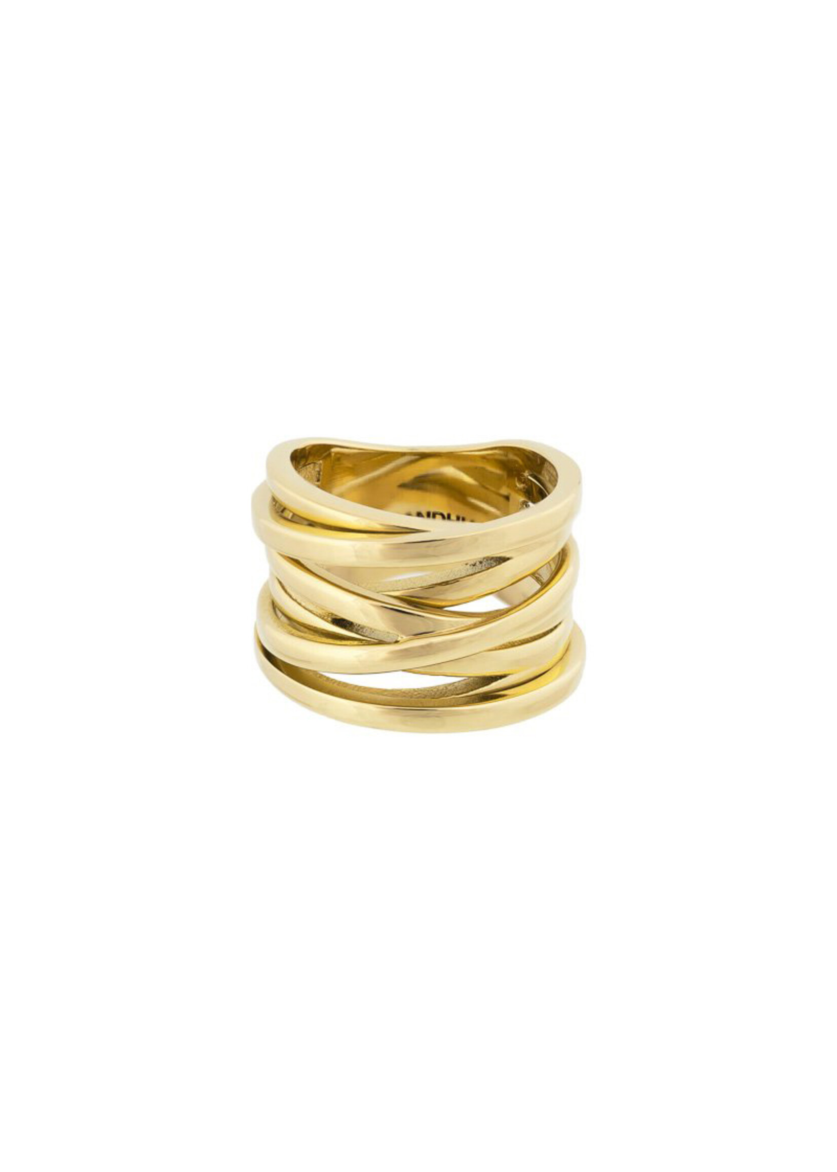 Bandhu Coil Ring - Gold