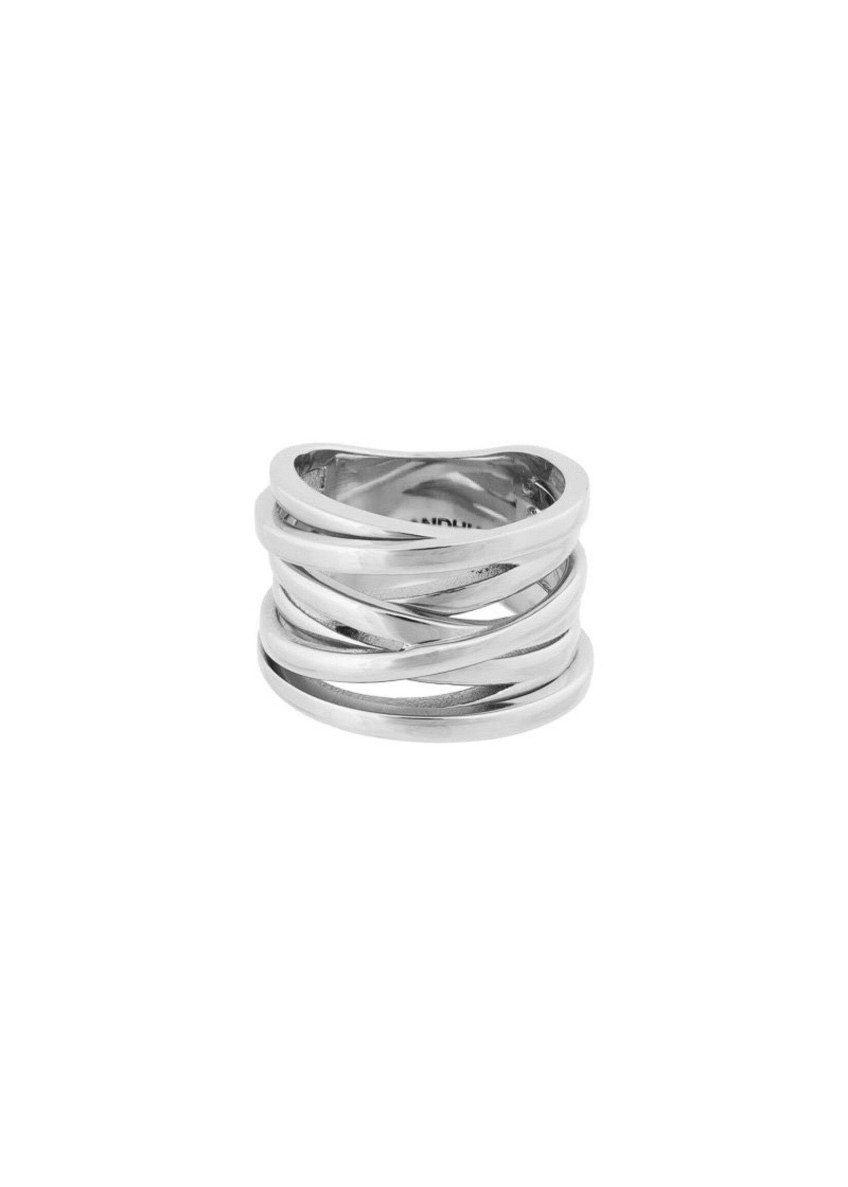 Bandhu Coil Ring - Silver