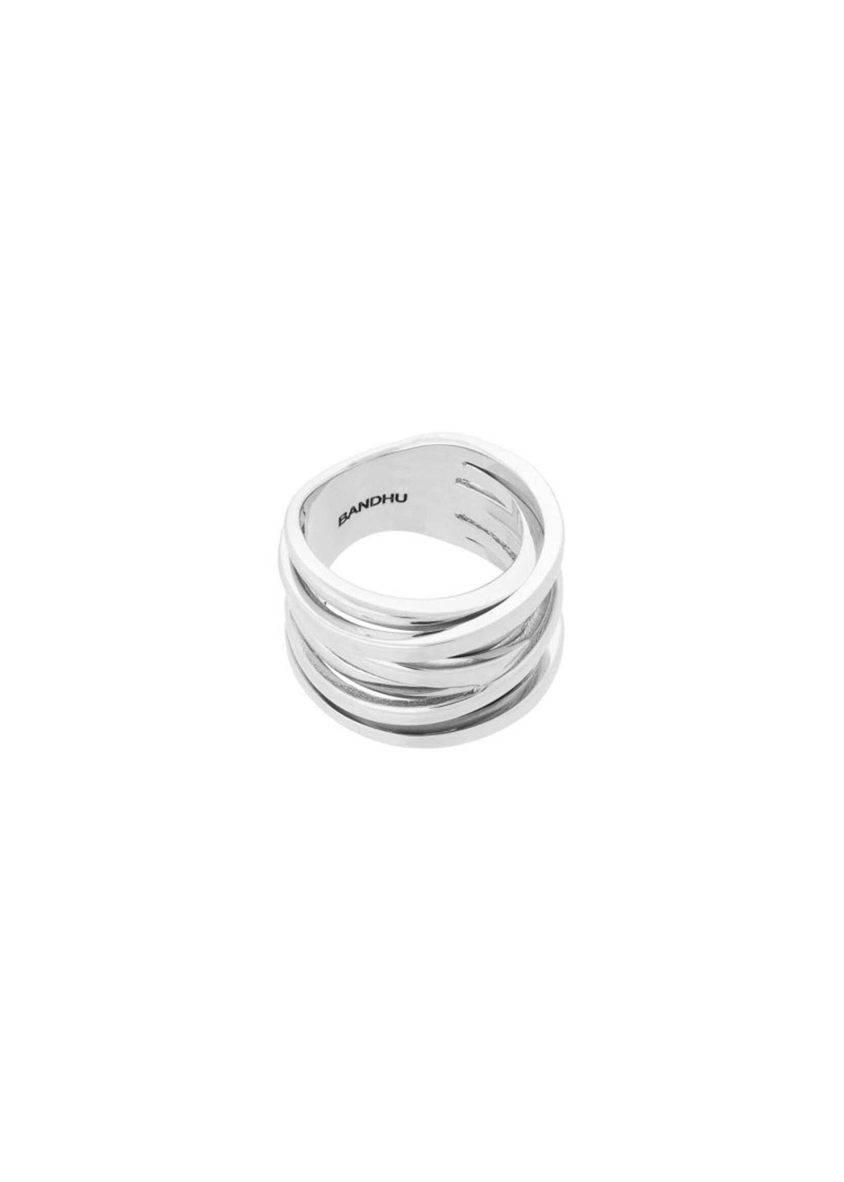 Bandhu Coil Ring - Silver