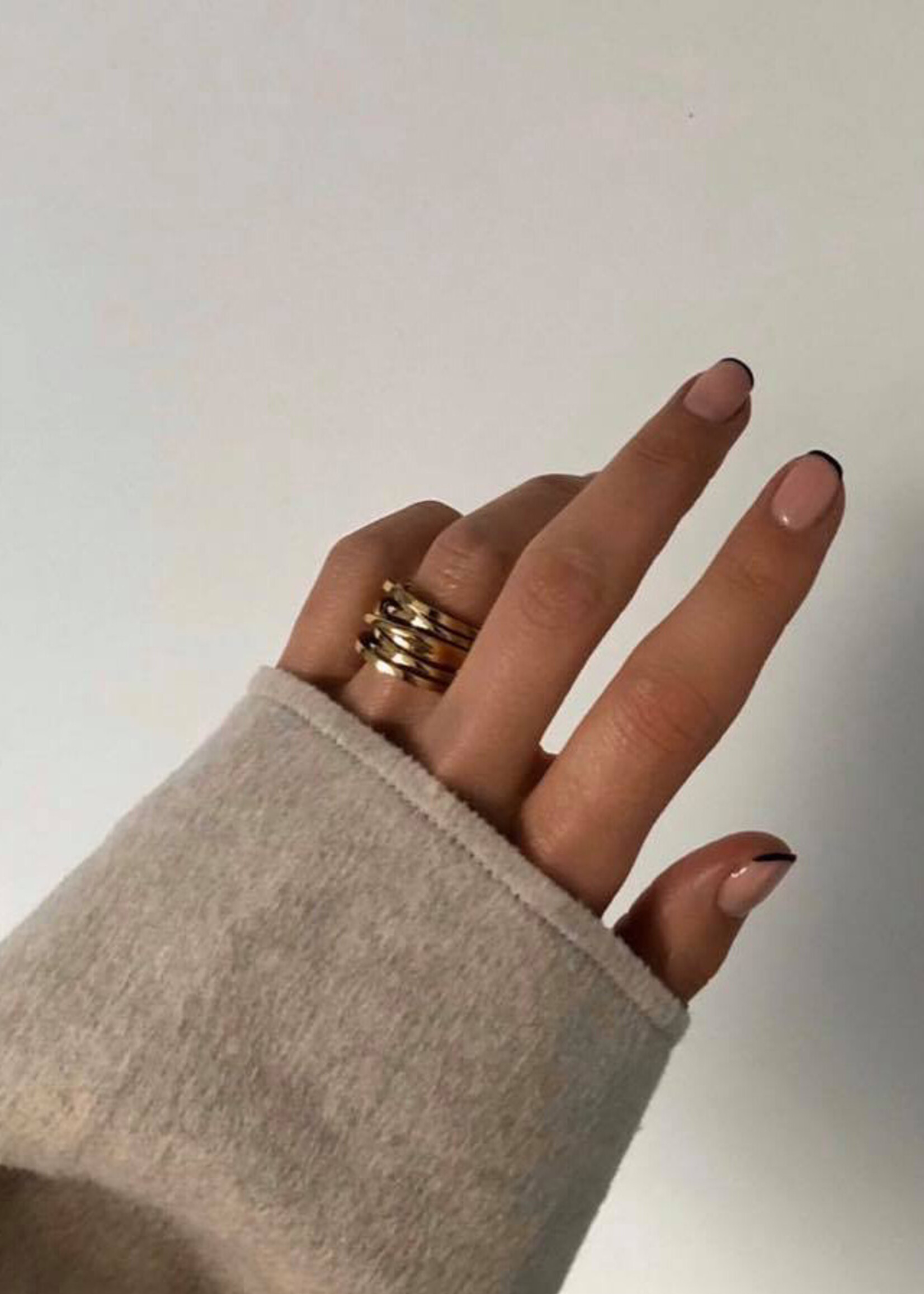 Bandhu Coil Ring - Gold