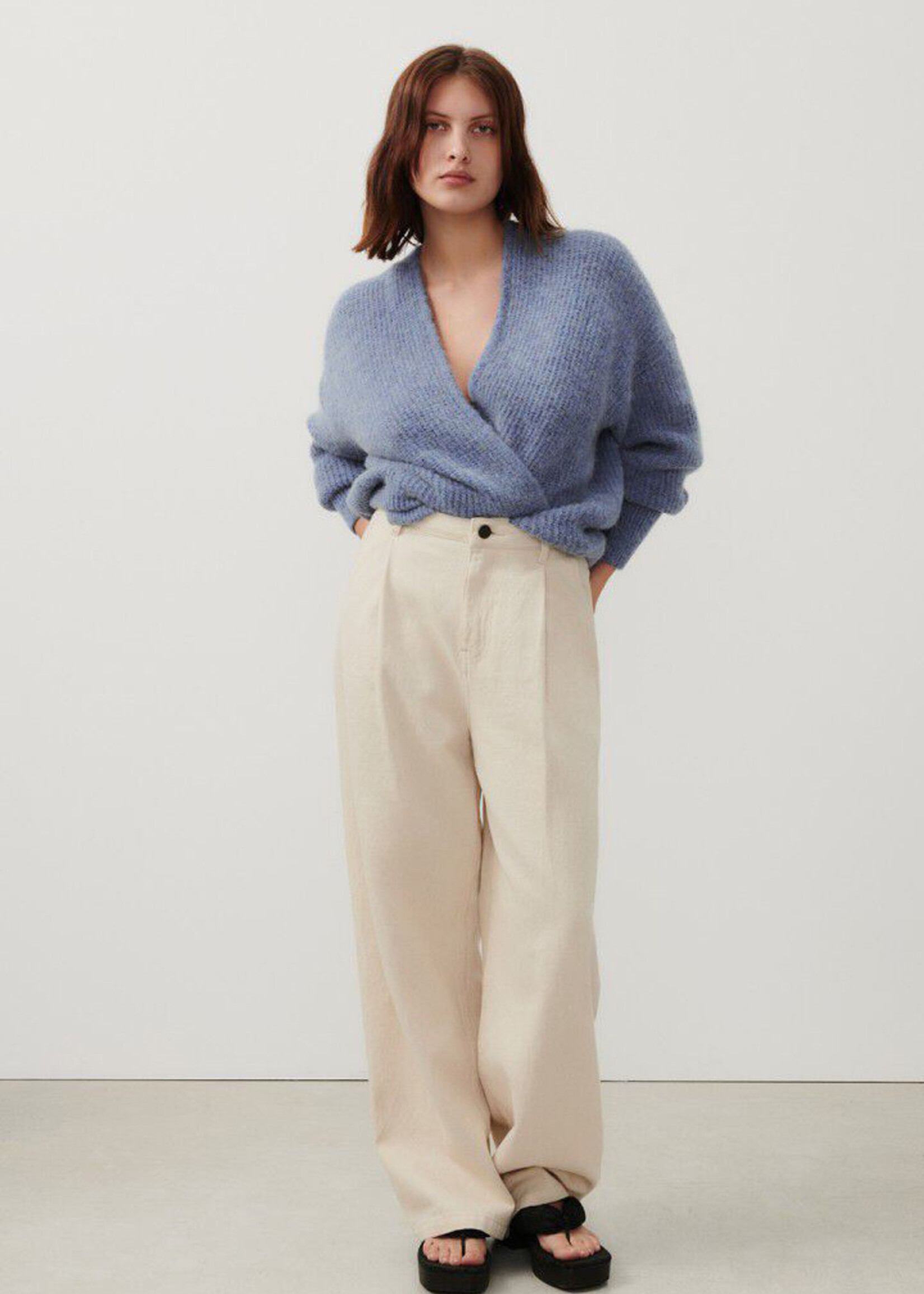 American Vintage East Cardigan - Hurricane Melange