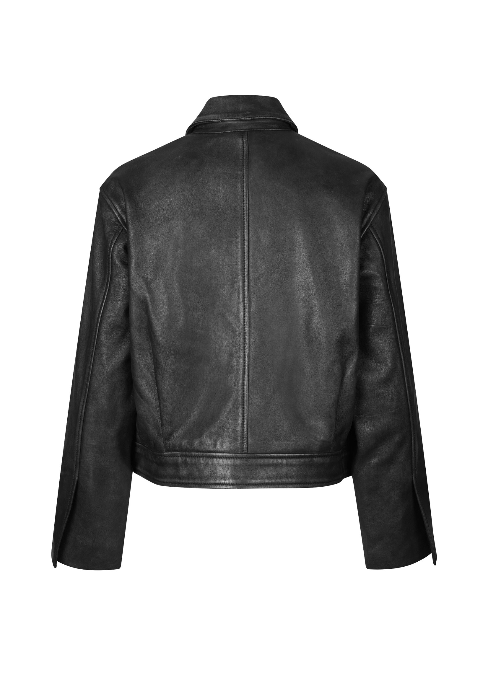 Second Female Lato Leather Jacket - Black