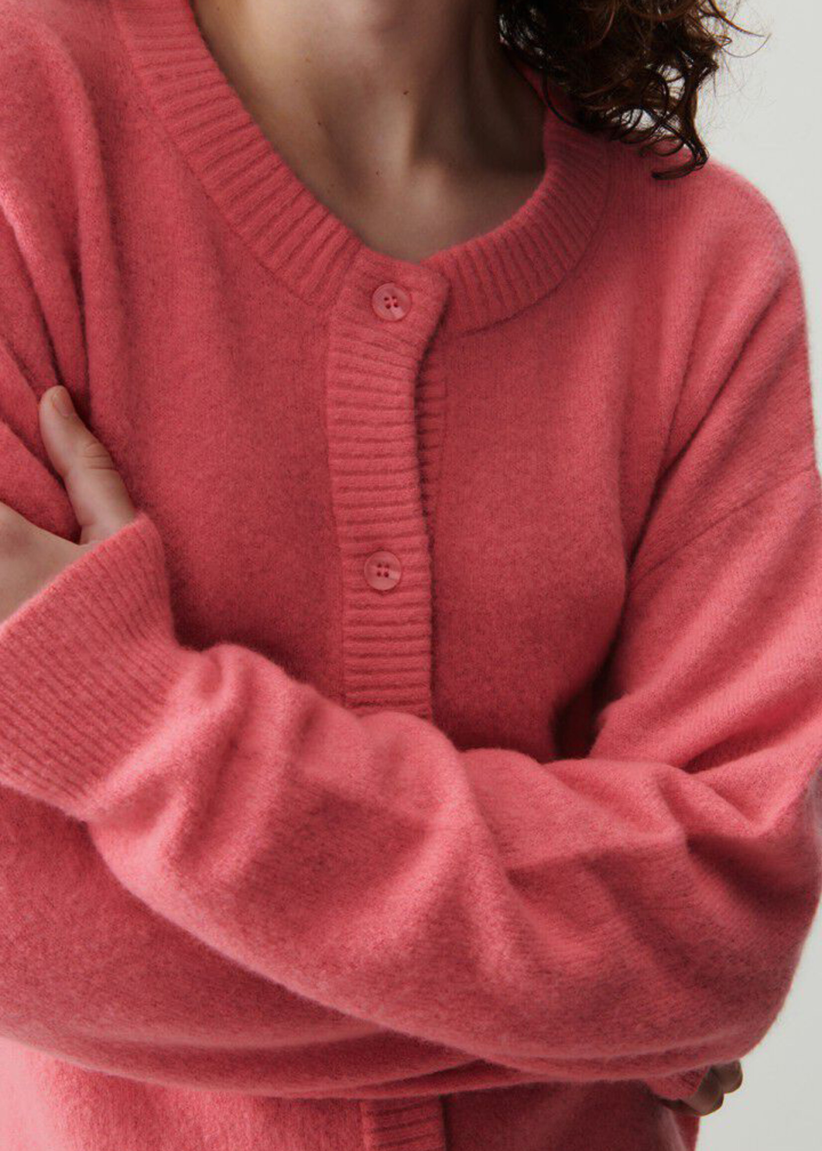 American Vintage Damsville Cardigan - Rose