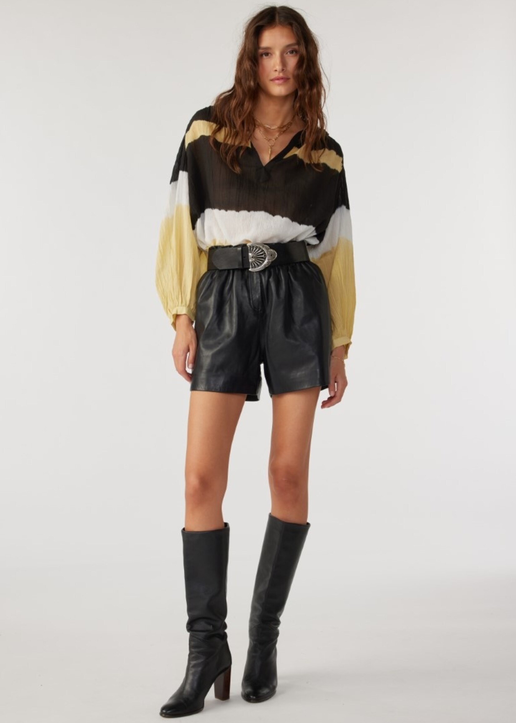 Ba&sh Harvey Shirt - Yellow