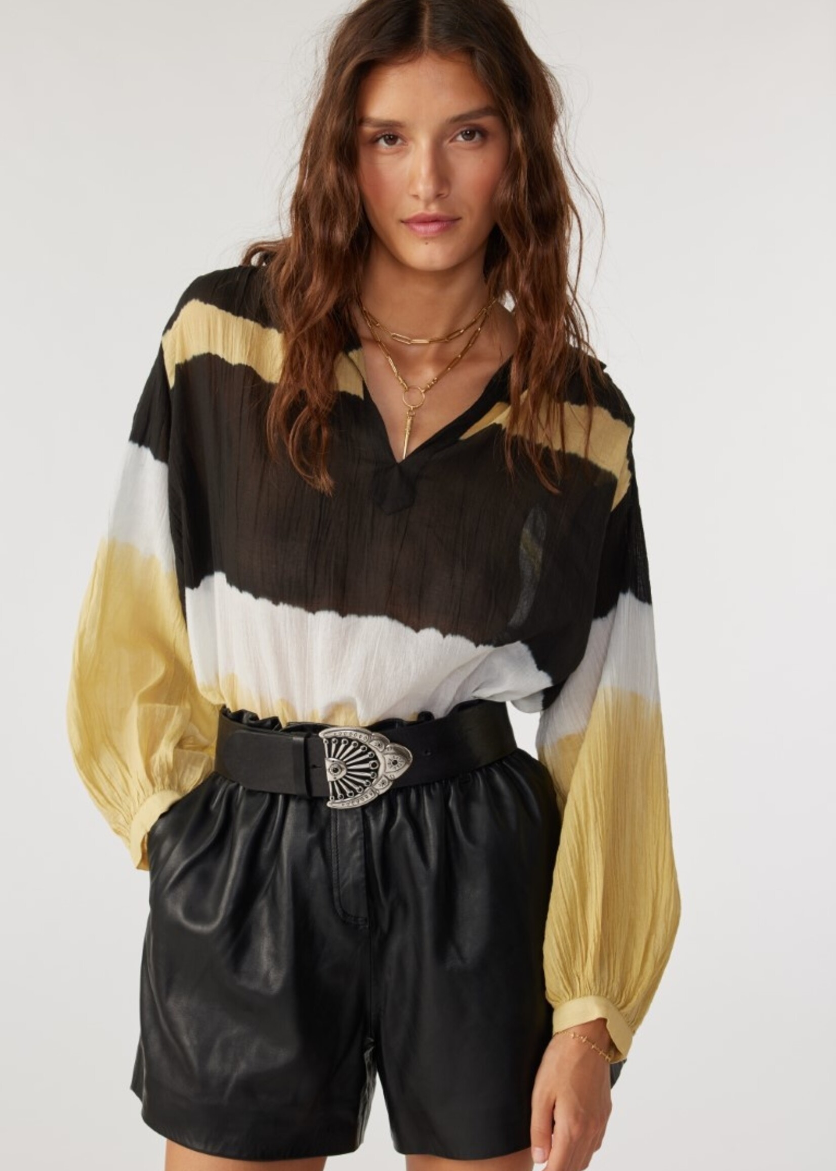 Ba&sh Harvey Shirt - Yellow