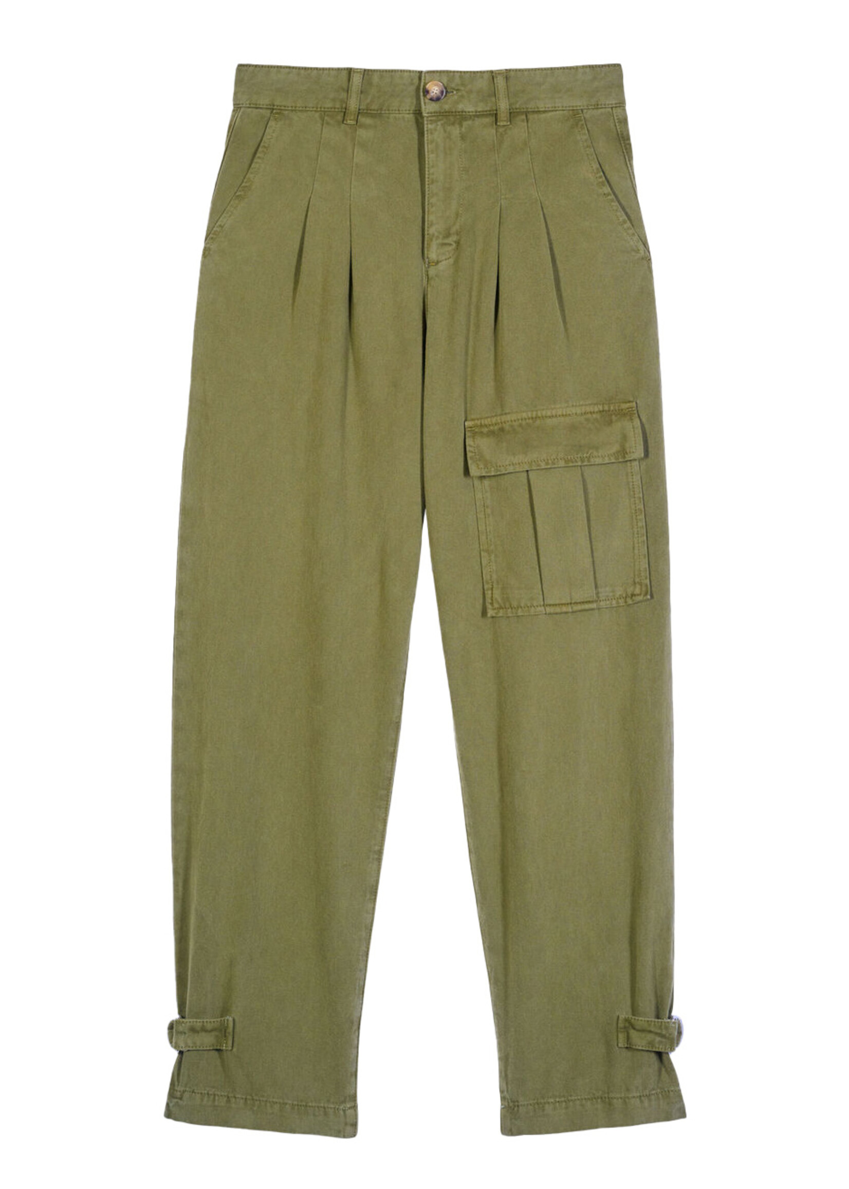 Ba&sh Maroon Pants - Khaki