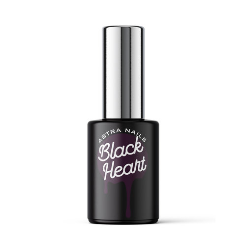 Astra Nails Astra Nails Gel Polish - Blackheart 10ml