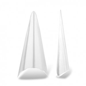 Astra Nails Astra Nails Stiletto Clear Tips - 2 50pc Astra Nails Stiletto Clear Tips - 2 50pc