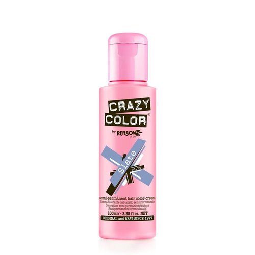 Crazy Color Crazy Color Semi-Permanent Hair Color Cream 100ml Slate