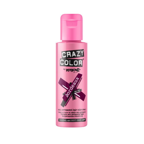 Crazy Color Crazy Color 100 ml Bordeaux 51