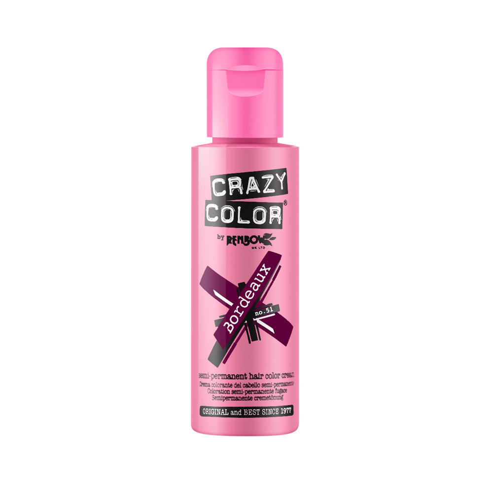 CRAZY COLOR BORDEAUX N° 51 100 ML