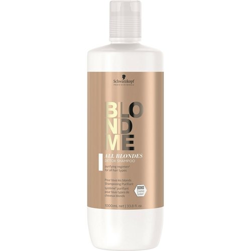 Schwarzkopf Professional Schwarzkopf BlondMe All Blondes Detox Shampoo 1000ml