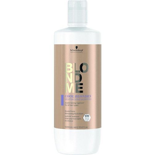 Schwarzkopf Professional Schwarzkopf BlondMe Cool Blondes Neutralizing Shampoo 1000ml