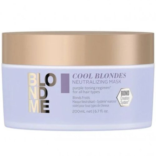 Schwarzkopf Professional Schwarzkopf BlondMe Cool Blondes Neutralizing Mask 200ml