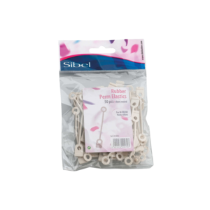 Sibel Perm Elastiek Rubber Kort Rond 50 stk