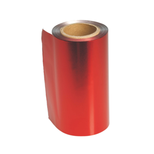 ALUMINIUM FOLIE 12CM 480GR ROOD 100MT 15MU
