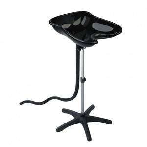 Sibel Compact Draagbare Wastafel Zwart Transparant