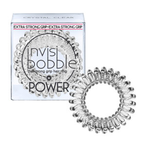 Invisibobble Power Crystal Clear 3 Pcs
