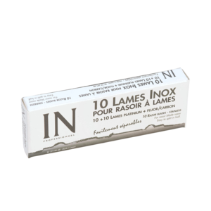 PAK VAN 10 VERVANGMESJES VOOR SCHEERMES IN