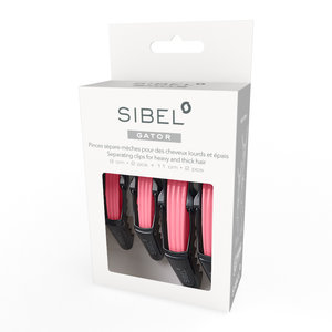 Sibel Gator Clips Mixed Sizes 9/11 Roze 4st