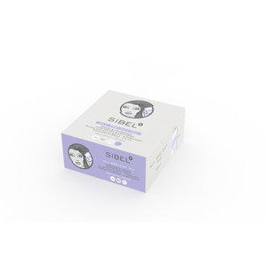 Sibel Precut Embossed Alu Sheets 27X12cm 14µ 300Pcs  Violet