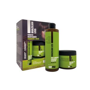 KayPro Brazilian Liss Post-Brazilian Liss Kit (Shampoo 500ml + Masker 500ml)
