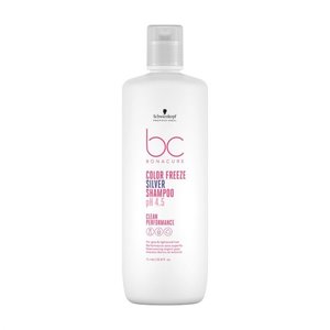 Schwarzkopf Professional Schwarzkopf Bonacure BC pH4.5 Color Freeze Silver Shampoo 1000ml Schwarzkopf Bonacure BC pH4.5 Color Freeze Silver Shampoo 1000ml