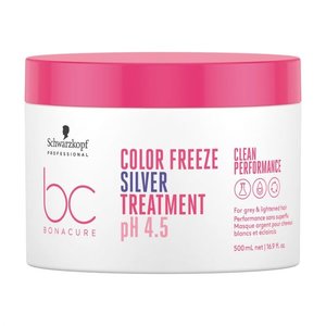 Schwarzkopf Professional Schwarzkopf Bonacure BC pH4.5 Color Freeze Silver Treatment 500ml Schwarzkopf Bonacure BC pH4.5 Color Freeze Silver Treatment 500ml