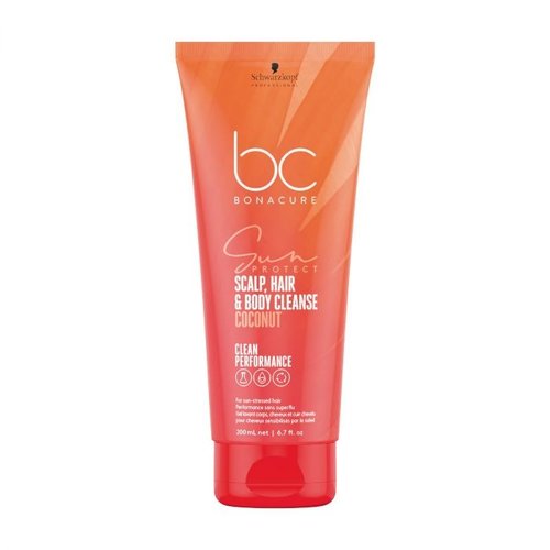 Schwarzkopf Professional Schwarzkopf Bonacure BC Sun 3-in-1 Scalp. Hair & Body cleanse 200ml