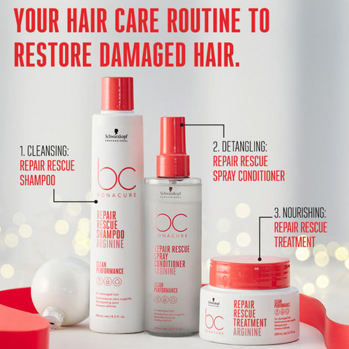 Schwarzkopf Professional Schwarzkopf Bonacure Repair Rescue Christmas bag