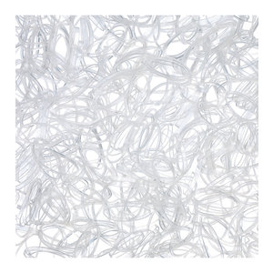 Sibel Elastic Bands 500Pcs Transparant 20mm